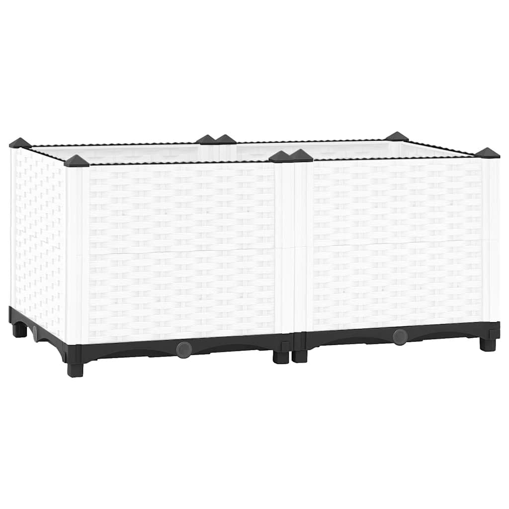 Ζαρντινιέρα 80 x 40 x 38 εκ. από Πολυπροπυλένιο - PAKOBAZAAR