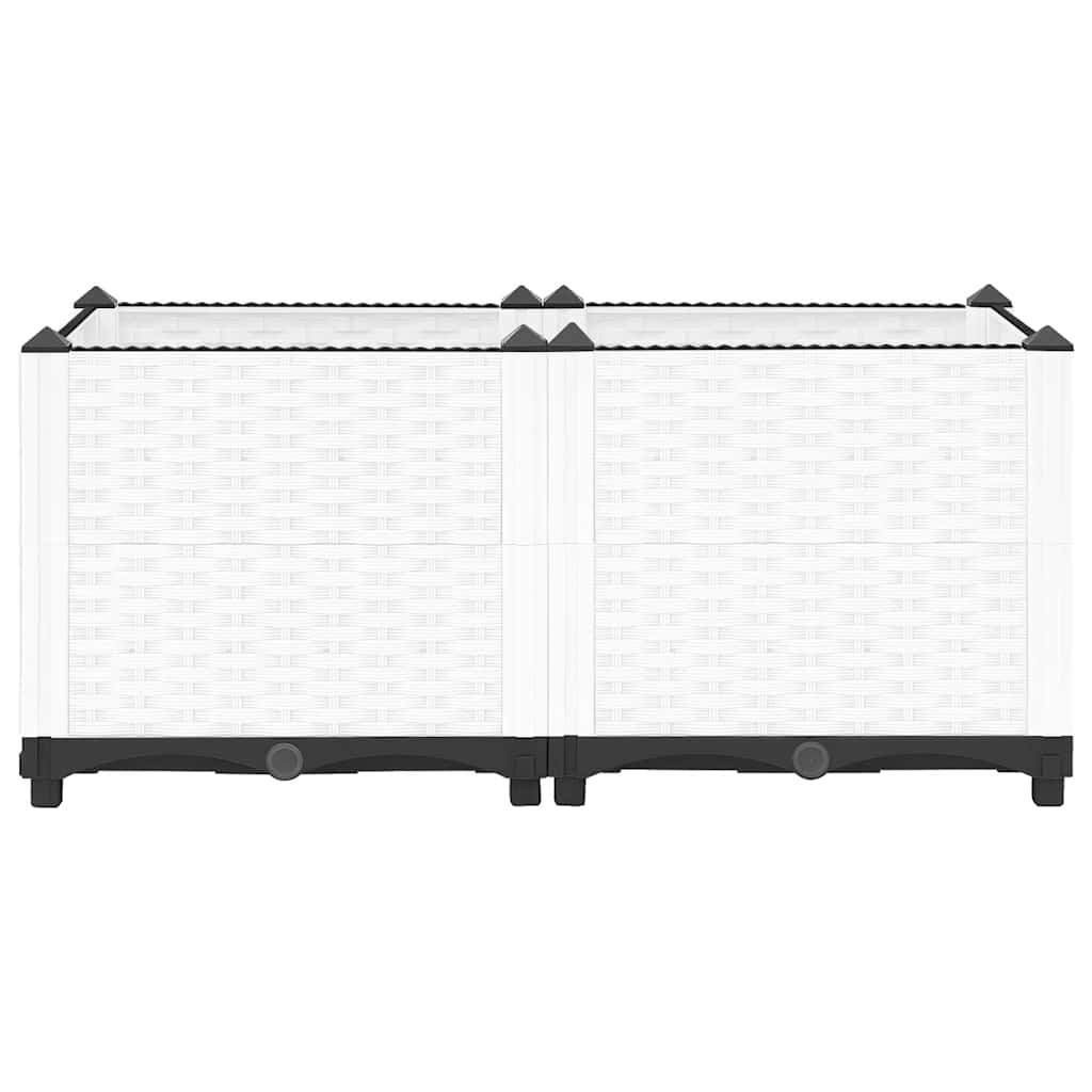 Ζαρντινιέρα 80 x 40 x 38 εκ. από Πολυπροπυλένιο - PAKOBAZAAR