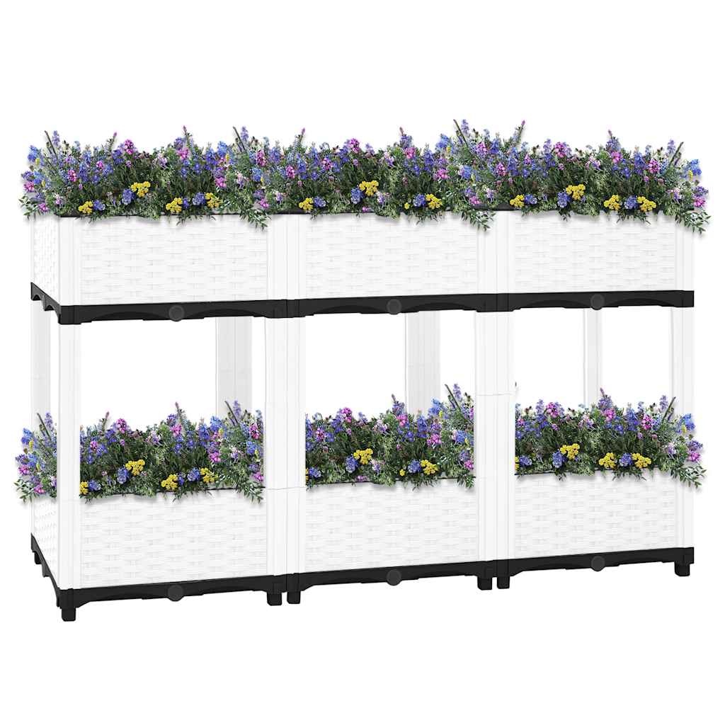 Ζαρντινιέρα 120 x 40 x 71 εκ. από Πολυπροπυλένιο - PAKOBAZAAR