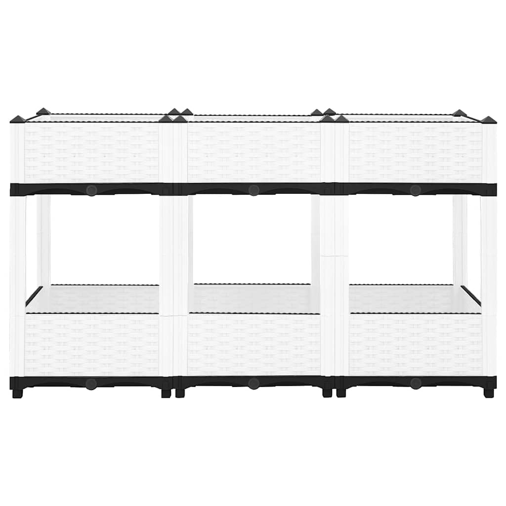 Ζαρντινιέρα 120 x 40 x 71 εκ. από Πολυπροπυλένιο - PAKOBAZAAR