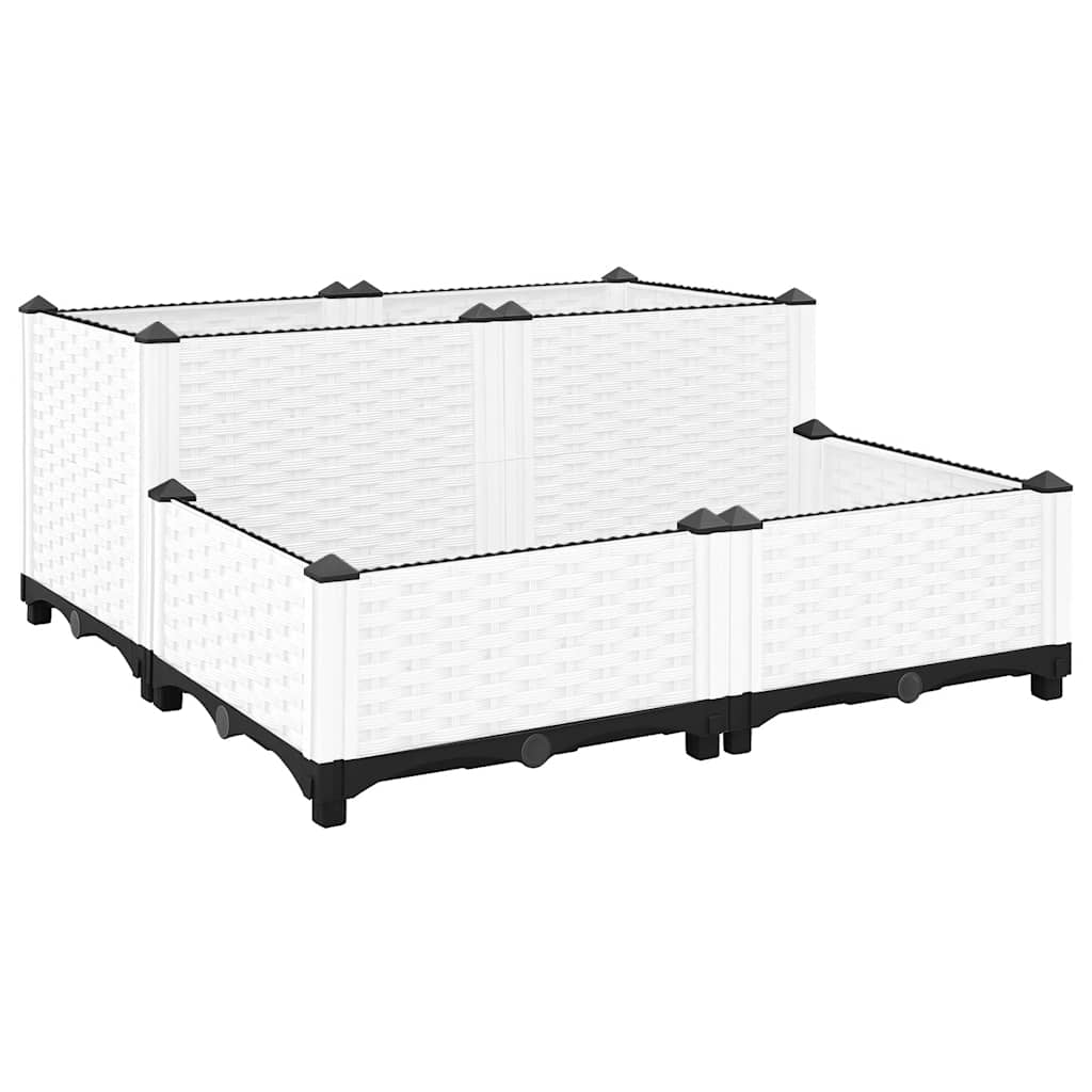 Ζαρντινιέρα 80 x 80 x 38 εκ. από Πολυπροπυλένιο - PAKOBAZAAR