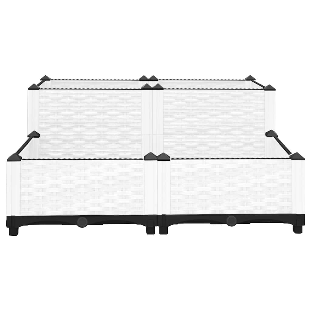 Ζαρντινιέρα 80 x 80 x 38 εκ. από Πολυπροπυλένιο - PAKOBAZAAR