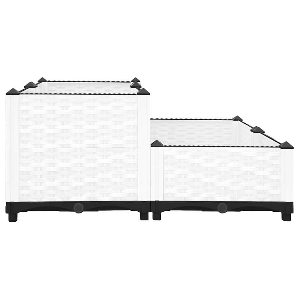 Ζαρντινιέρα 80 x 80 x 38 εκ. από Πολυπροπυλένιο - PAKOBAZAAR