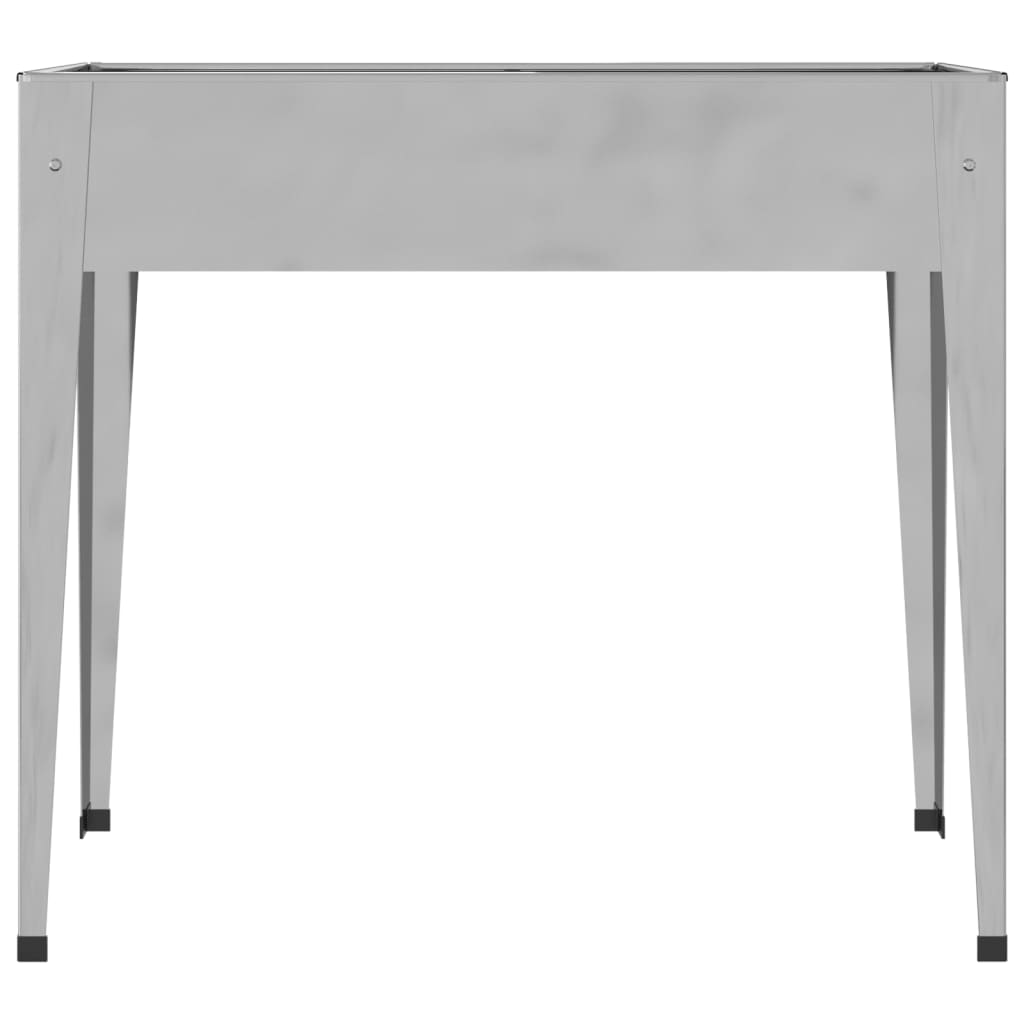 Ζαρντινιέρες Κήπου 2 τεμ. από Γαλβανισμένο Χάλυβα