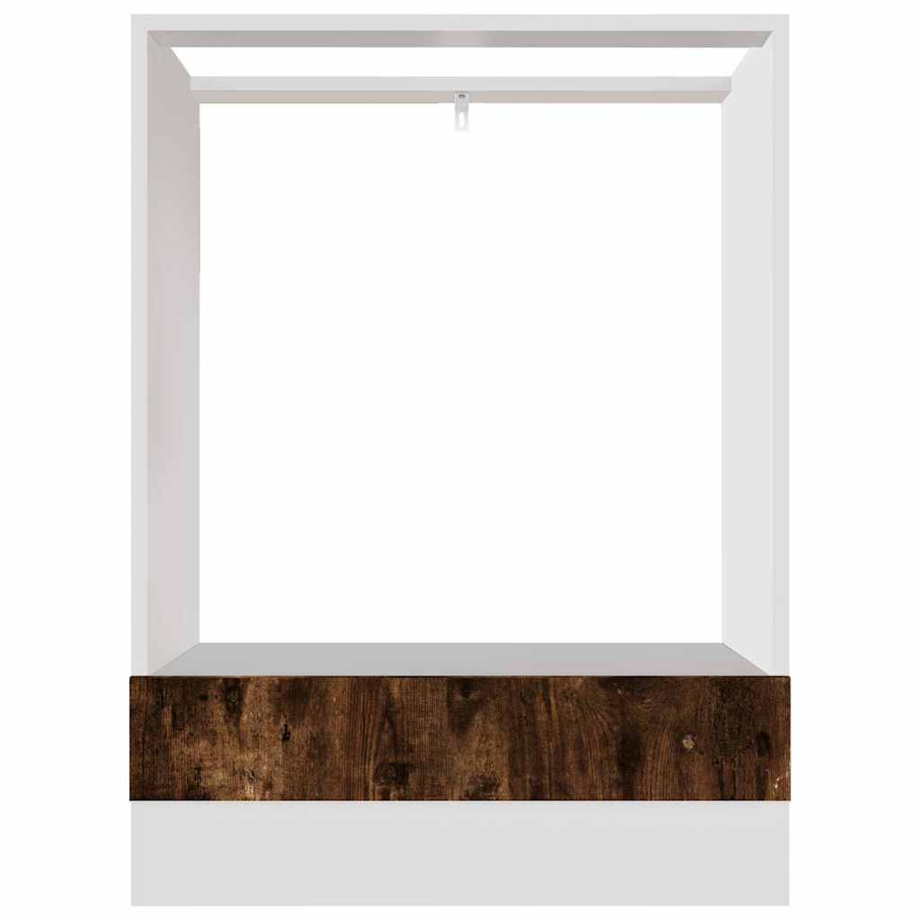 Ντουλάπι Φούρνου "Riga" Καπνιστή Δρυς 60x46x81,5 εκ. από Τεχνητό Ξύλο