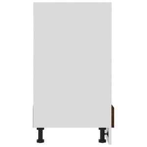 Ντουλάπι Φούρνου "Riga" Καπνιστή Δρυς 60x46x81,5 εκ. από Τεχνητό Ξύλο