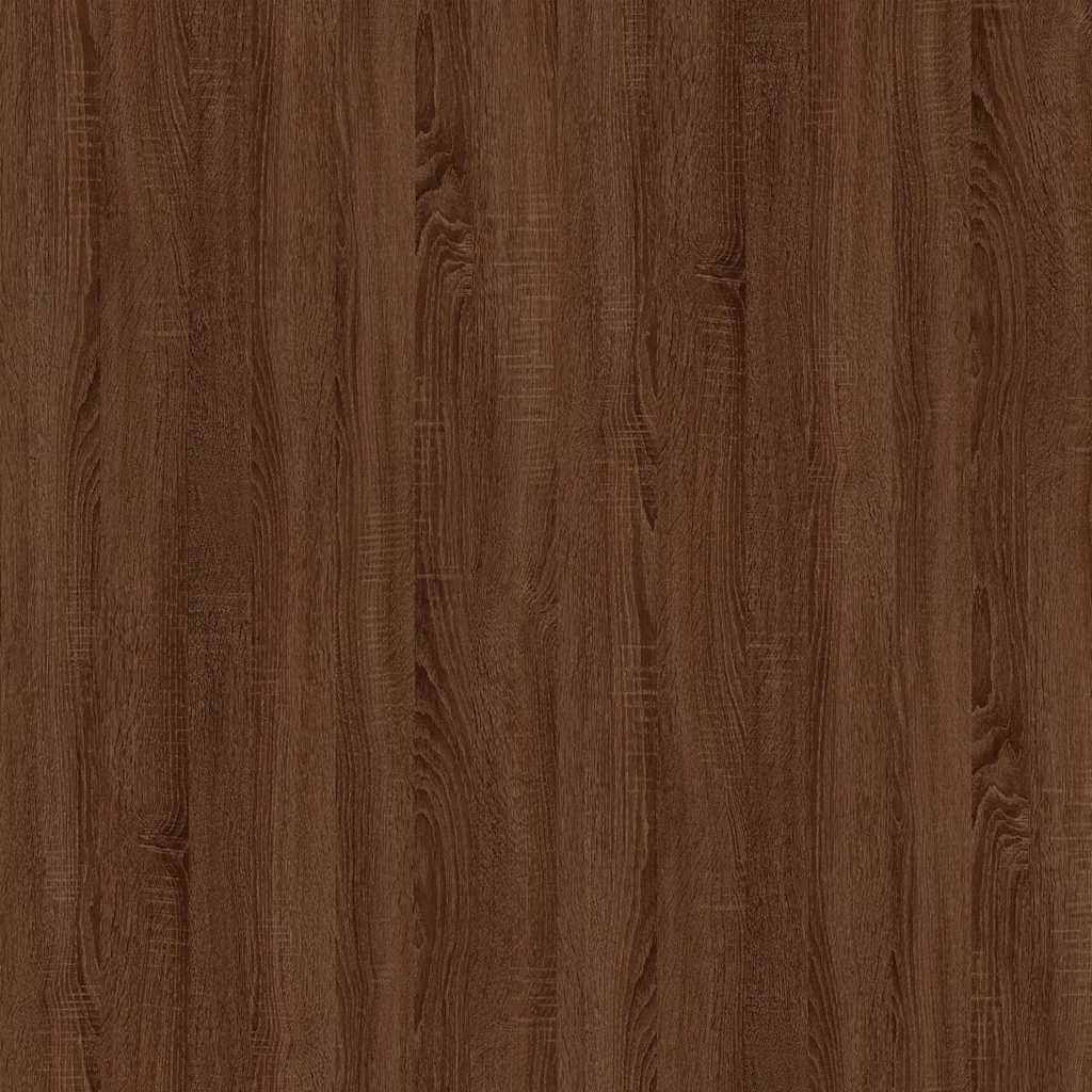Ντουλάπι Φούρνου "Riga" Καφέ Δρυς 60x46x81,5 εκ. από Τεχνητό Ξύλο