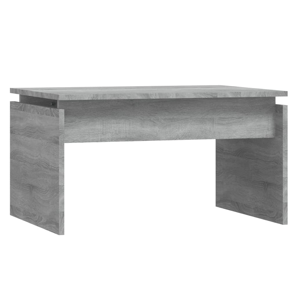 Τραπεζάκι Σαλονιού Γκρι Sonoma 68x50x38 εκ. Επεξεργασμένο Ξύλο