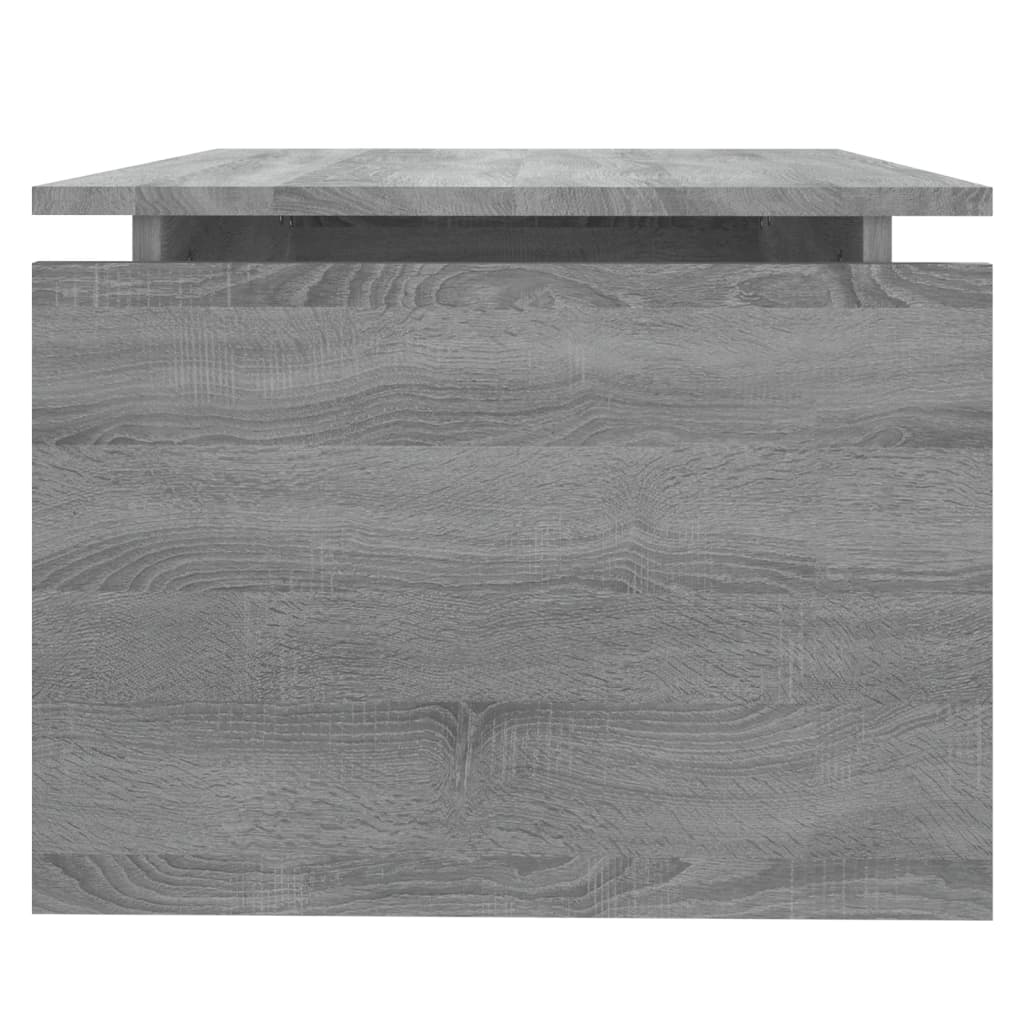 Τραπεζάκι Σαλονιού Γκρι Sonoma 68x50x38 εκ. Επεξεργασμένο Ξύλο
