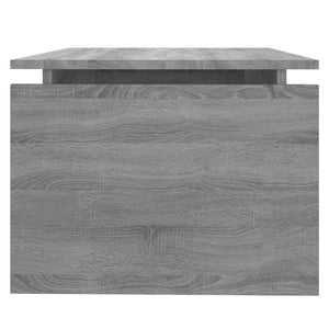 Τραπεζάκι Σαλονιού Γκρι Sonoma 68x50x38 εκ. Επεξεργασμένο Ξύλο