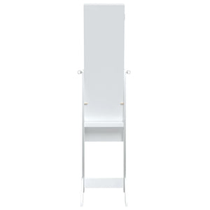Καθρέφτης Επιδαπέδιος με LED Λευκός 34 x 37 x 146 εκ.