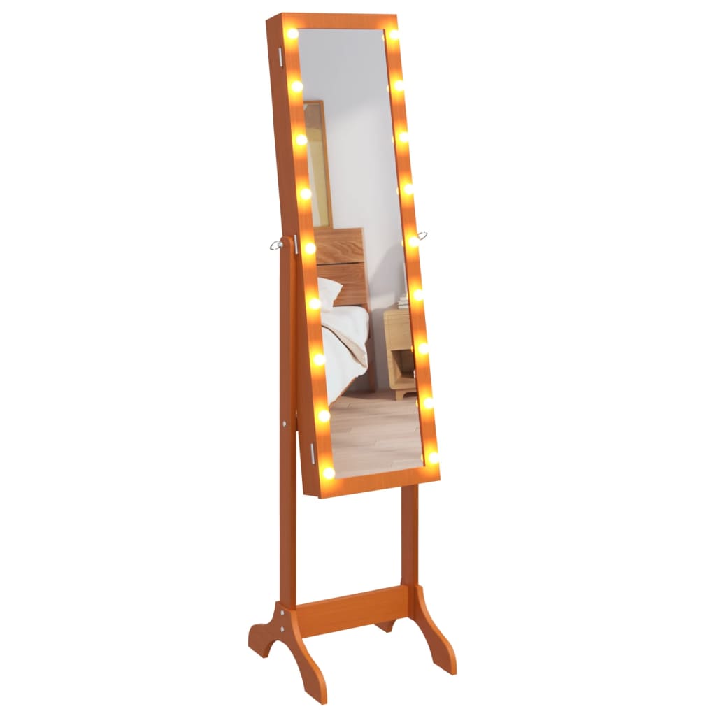 Καθρέφτης Επιδαπέδιος με LED 34 x 37 x 146 εκ.