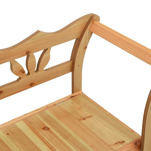 Πάγκος 107 x 45 x 75,5 εκ. από Μασίφ Ξύλο Ελάτης