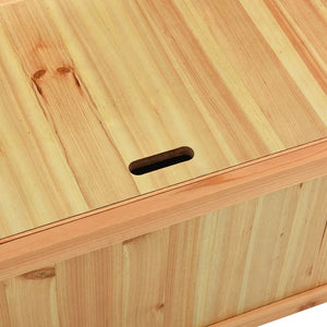 Πάγκος 107 x 45 x 75,5 εκ. από Μασίφ Ξύλο Ελάτης