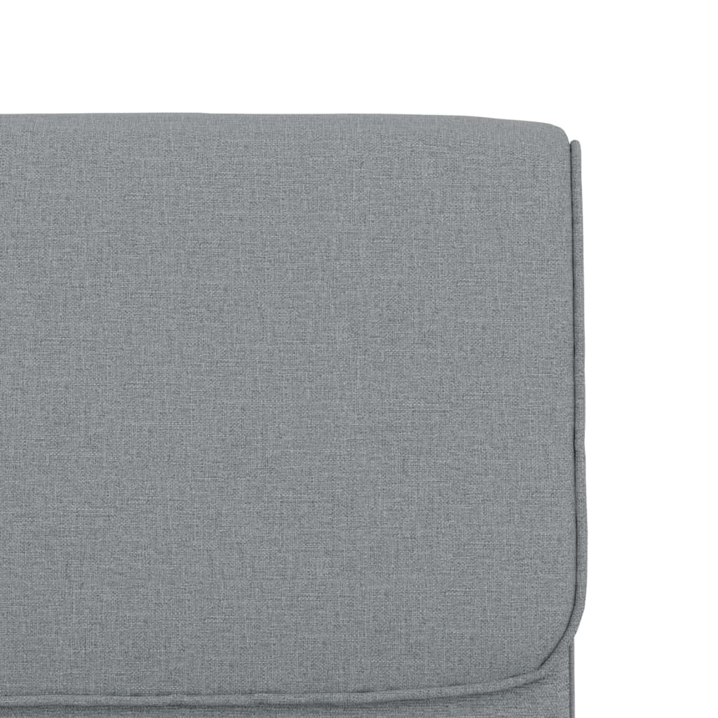 Πολυθρόνα Ανοιχτό Γκρι 55 x 64 x 80 εκ. Υφασμάτινη