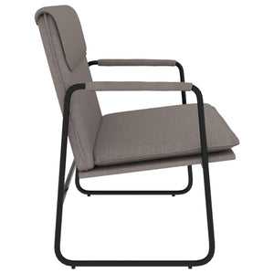 Πάγκος Taupe 100 x 64 x 80 εκ. Υφασμάτινος