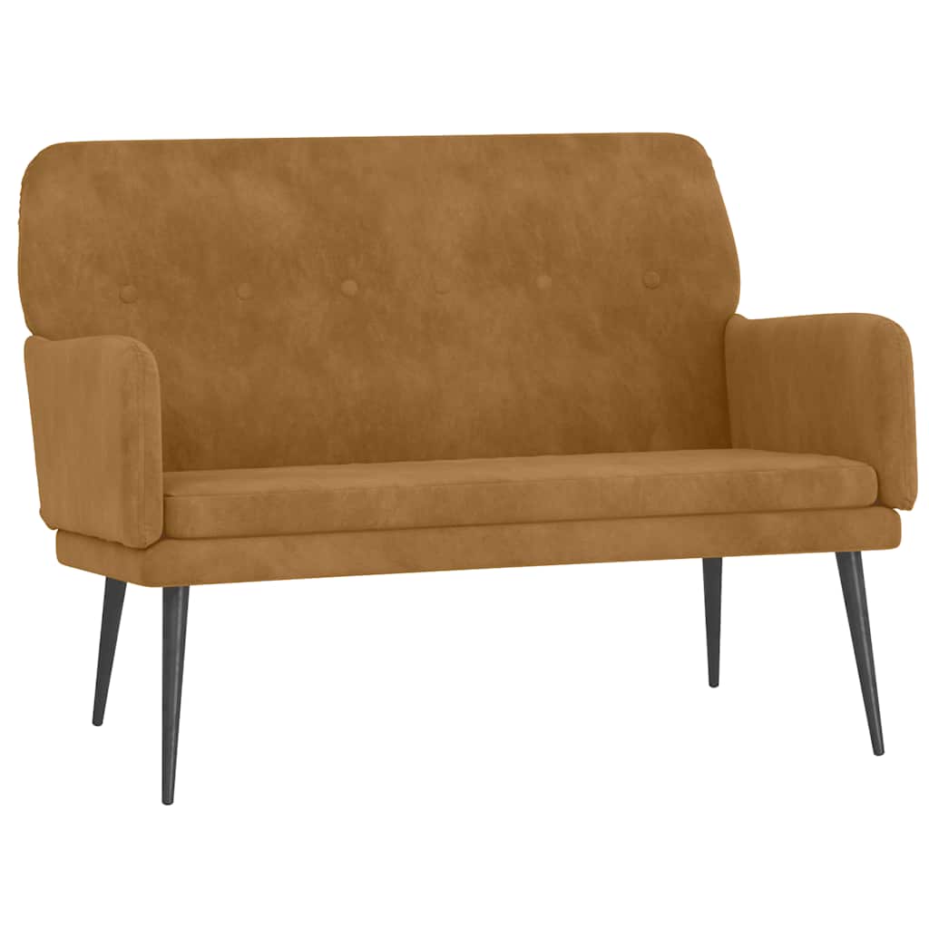 Πάγκος Καφέ 108x79x79 εκ. Βελούδινος