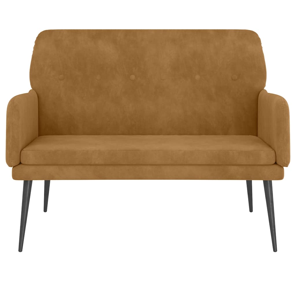 Πάγκος Καφέ 108x79x79 εκ. Βελούδινος