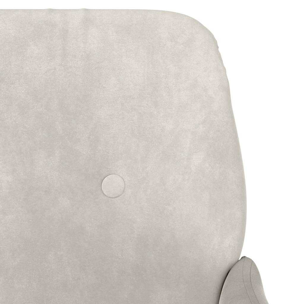 Πάγκος Κρεμ 108x79x79 εκ. Βελούδινος