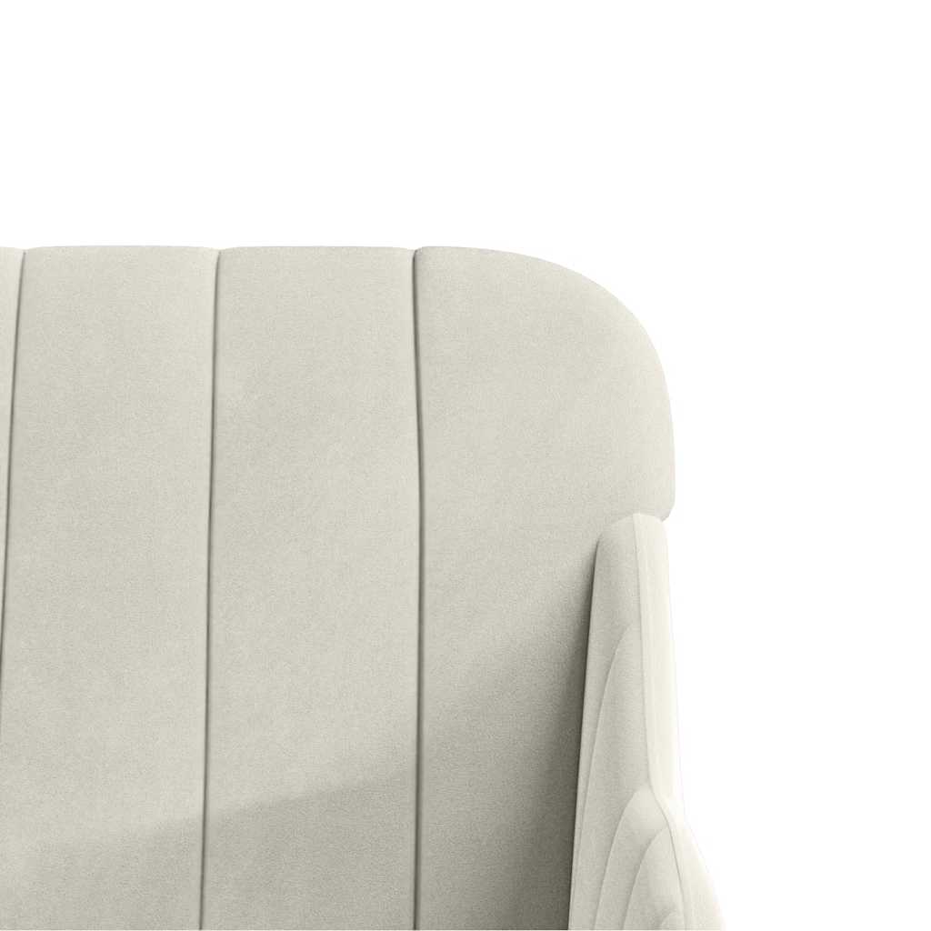 Πολυθρόνα Κρεμ 63x76x80 εκ. Βελούδινη