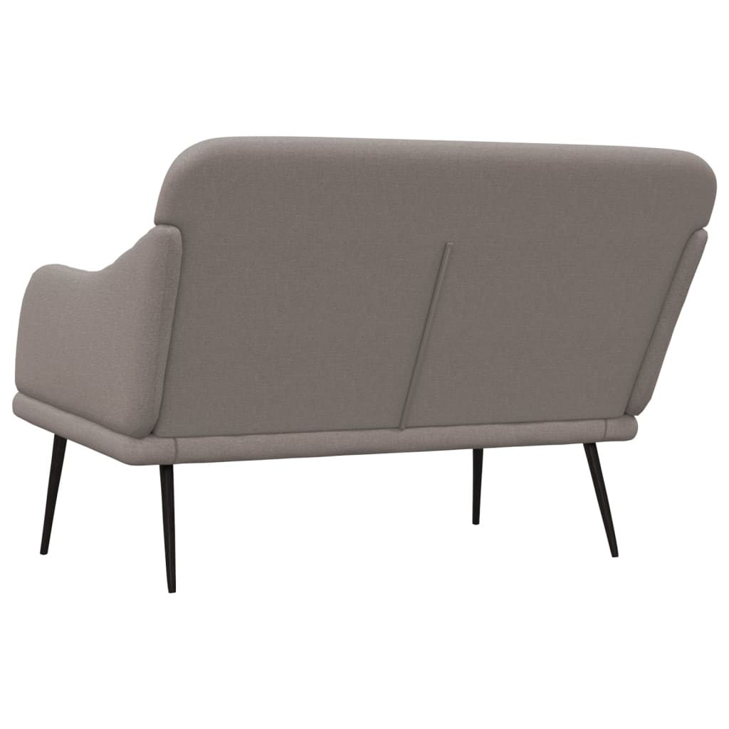 Πάγκος Taupe 110x76x80 εκ. Υφασμάτινος - Pakobazaar