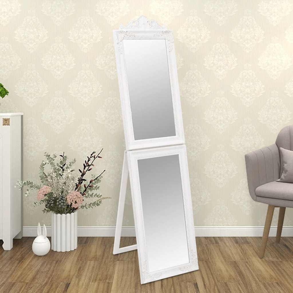 Καθρέπτης Επιδαπέδιος Λευκός 50 x 200 εκ. - Pakobazaar