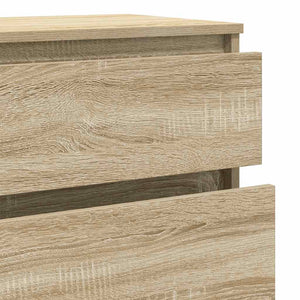 Συρταριέρα Sonoma Δρυς 60x36x103 εκ. από Επεξεργασμένο Ξύλο - Pakobazaar