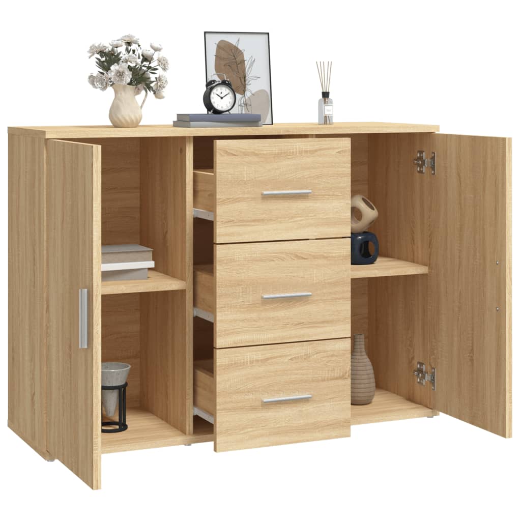 Μπουφές Sonoma Δρυς 91x29,5x65 εκ. από Επεξεργασμένο Ξύλο - Pakobazaar