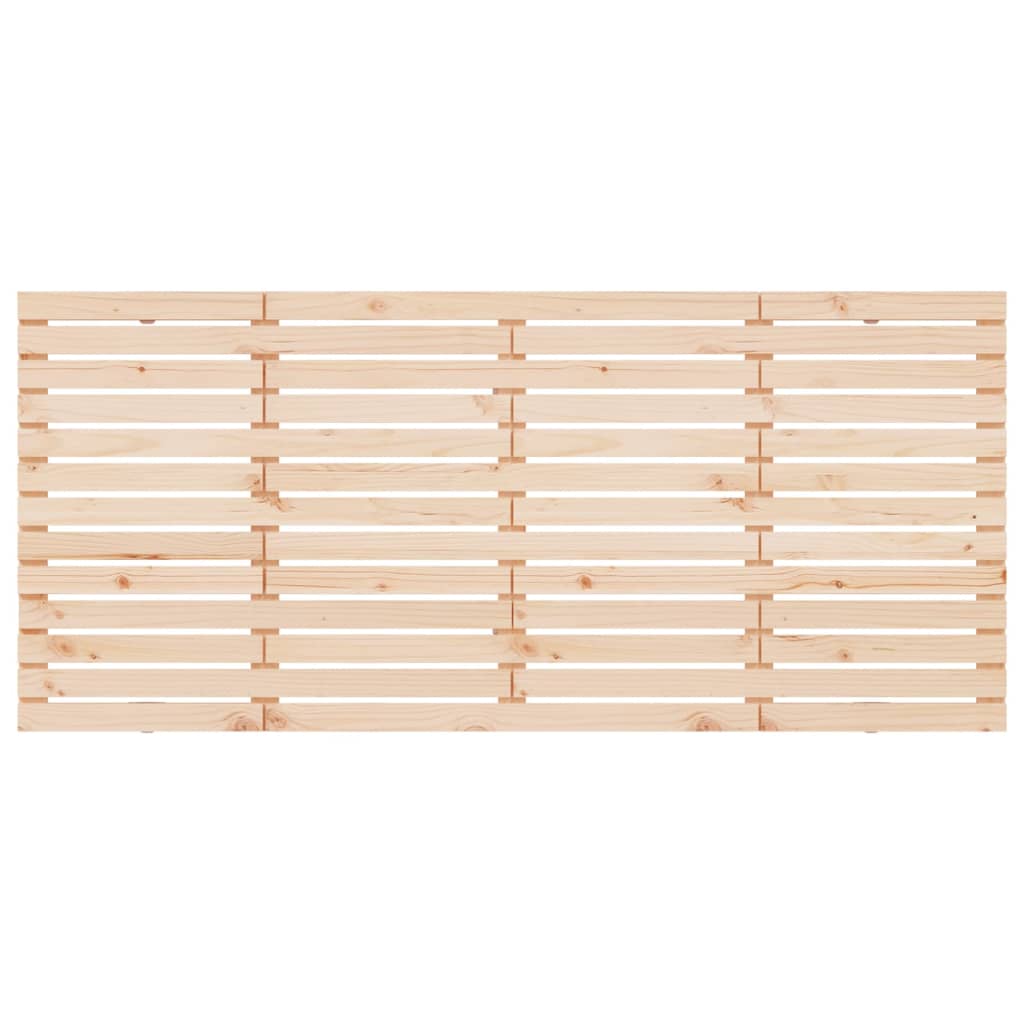 Κεφαλάρι Επιτοίχιο 166 x 3 x 91,5 εκ. από Μασίφ Ξύλο Πεύκου