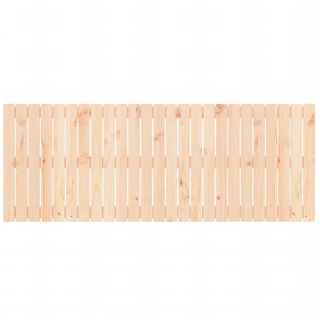Κεφαλάρι Επιτοίχιο 159,5x3x60 εκ. από Μασίφ Ξύλο Πεύκου - Pakobazaar