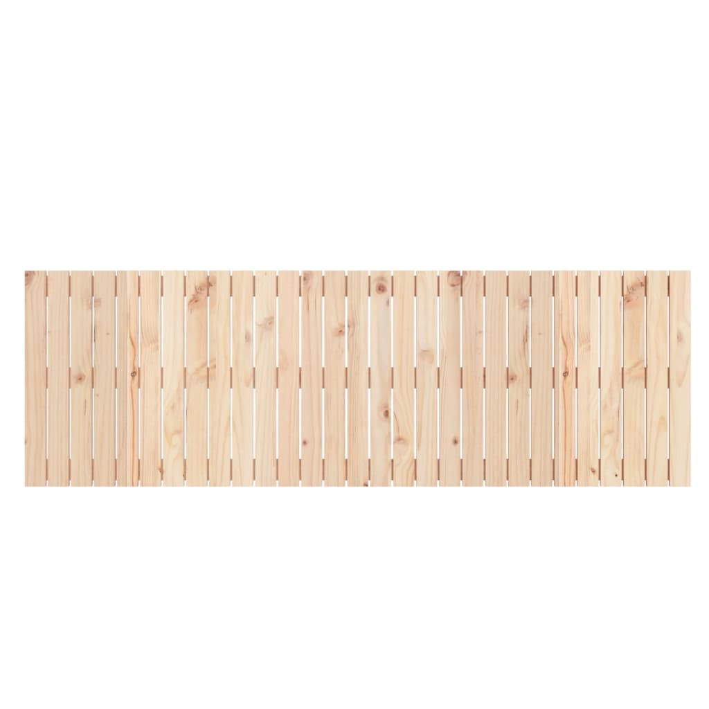 Κεφαλάρι Επιτοίχιο 185x3x60 εκ. από Μασίφ Ξύλο Πεύκου