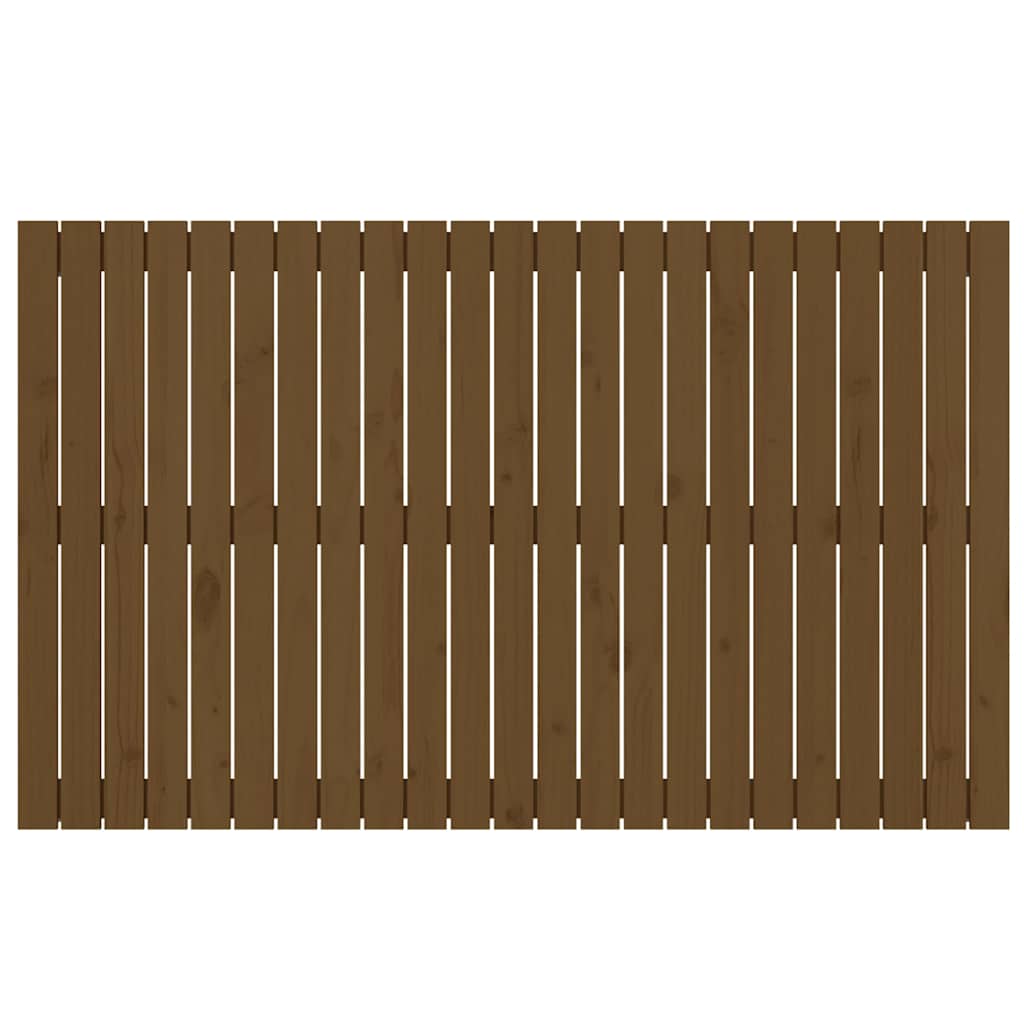 Κεφαλάρι Τοίχου Μελί 147x3x90 εκ. από Μασίφ Ξύλο Πεύκου