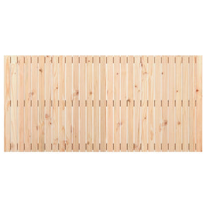 Κεφαλάρι Επιτοίχιο 185x3x90 εκ. από Μασίφ Ξύλο Πεύκου