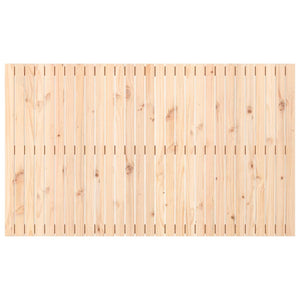Κεφαλάρι Τοίχου 185x3x110 εκ. από Μασίφ Ξύλο Πεύκου