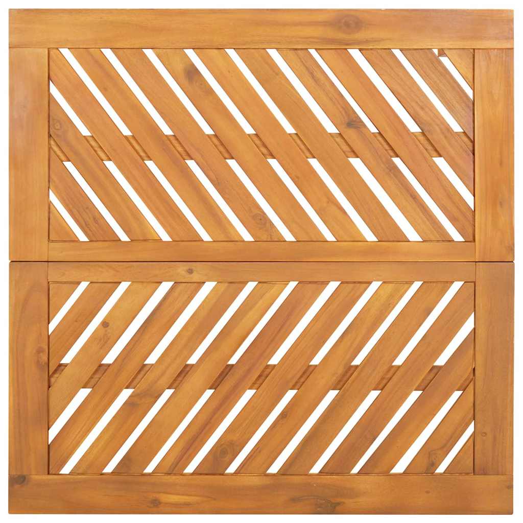 Σέτ φαγητού για κήπο 5 pcs Καφέ Στερεό Ξύλο Ακακίας