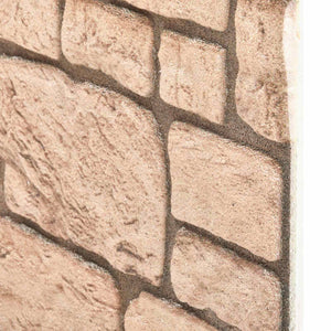 Πάνελ τοίχου 10 pcs Μπεζ 100 x 50 cm Αφρός EPS - Pakobazaar