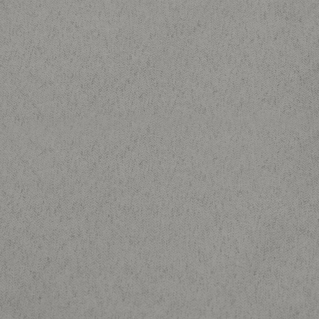 Πολυθρόνα Relax Ανοιχτό Γκρι Υφασμάτινη με Σκαμπό