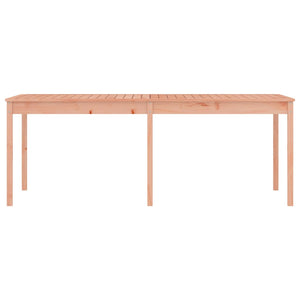 Τραπέζι κήπου 203,5x100x76 cm Douglas από μασίφ ξύλο