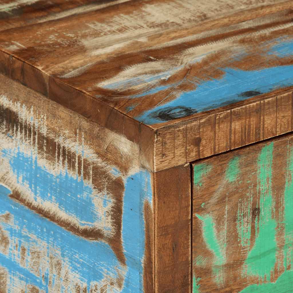 Βάση Τηλεόρασης (118-200) x 30x40 εκ. από Μασίφ Ξύλο Ανακυκλωμένου Ξύλου - Pakobazaar