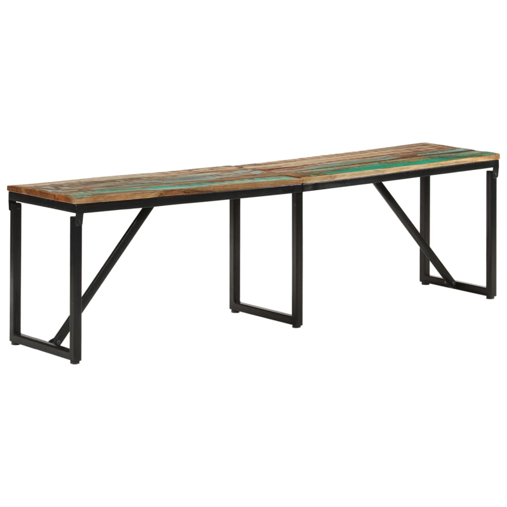 Πάγκος 160 x 35 x 46 εκ. από Μασίφ Ανακυκλωμένο Ξύλο