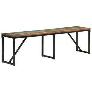 Πάγκος 160 x 35 x 46 εκ. από Μασίφ Ανακυκλωμένο Ξύλο