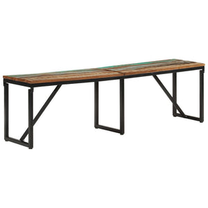 Πάγκος 160 x 35 x 46 εκ. από Μασίφ Ανακυκλωμένο Ξύλο