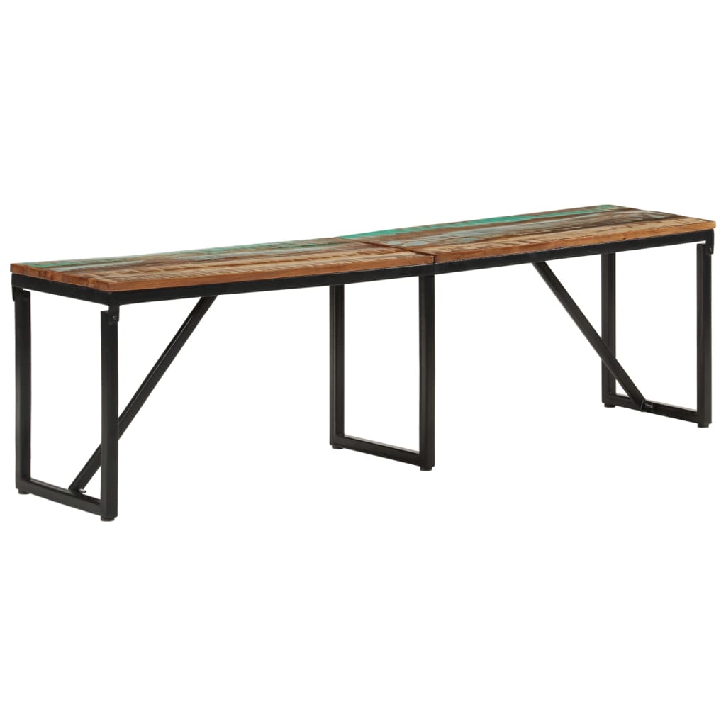 Πάγκος 160 x 35 x 46 εκ. από Μασίφ Ανακυκλωμένο Ξύλο