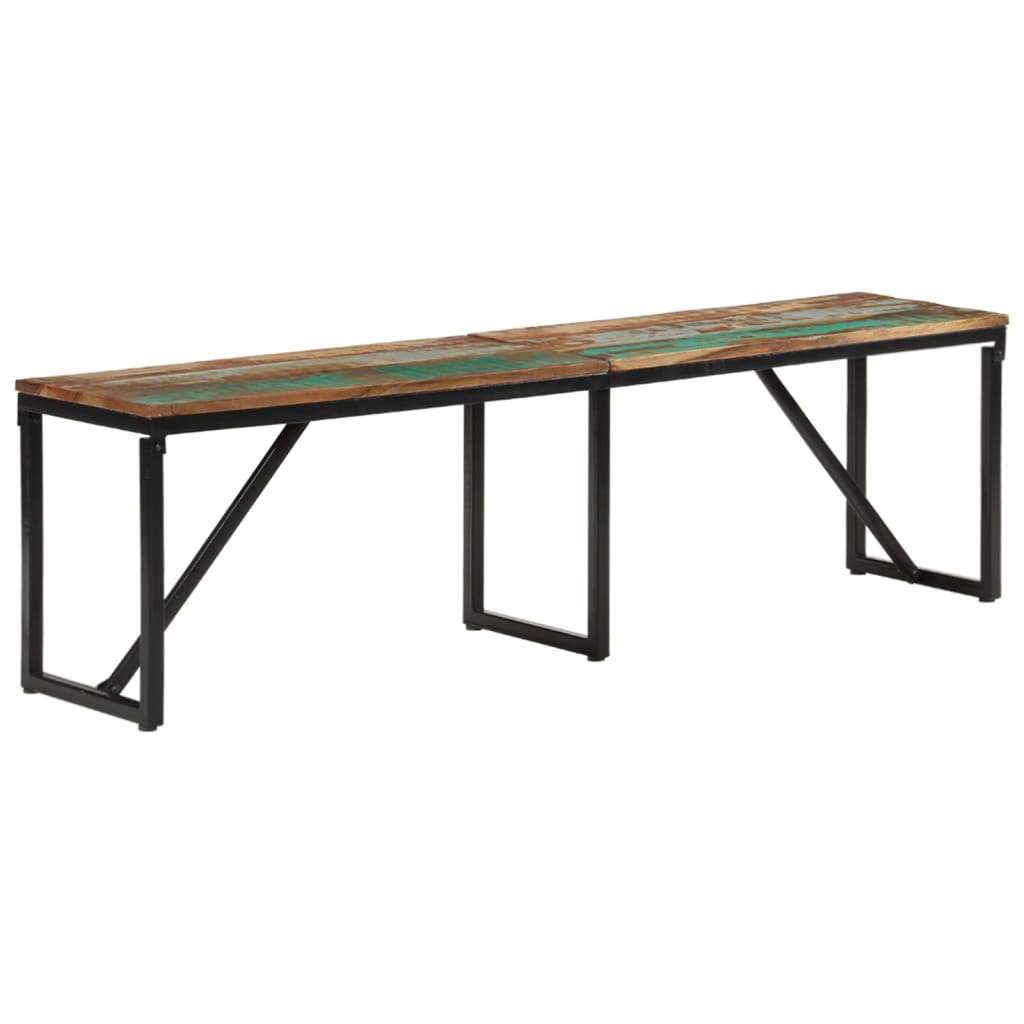 Πάγκος 160 x 35 x 46 εκ. από Μασίφ Ανακυκλωμένο Ξύλο