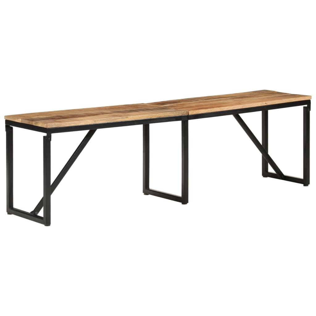 Πάγκος 160 x 35 x 46 εκ. από Μασίφ Ξύλο Μάνγκο