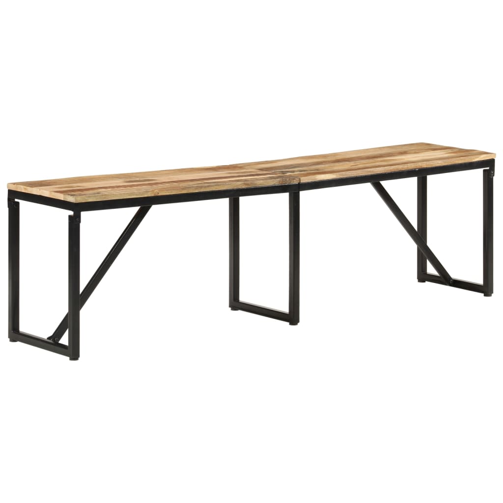 Πάγκος 160 x 35 x 46 εκ. από Μασίφ Ξύλο Μάνγκο