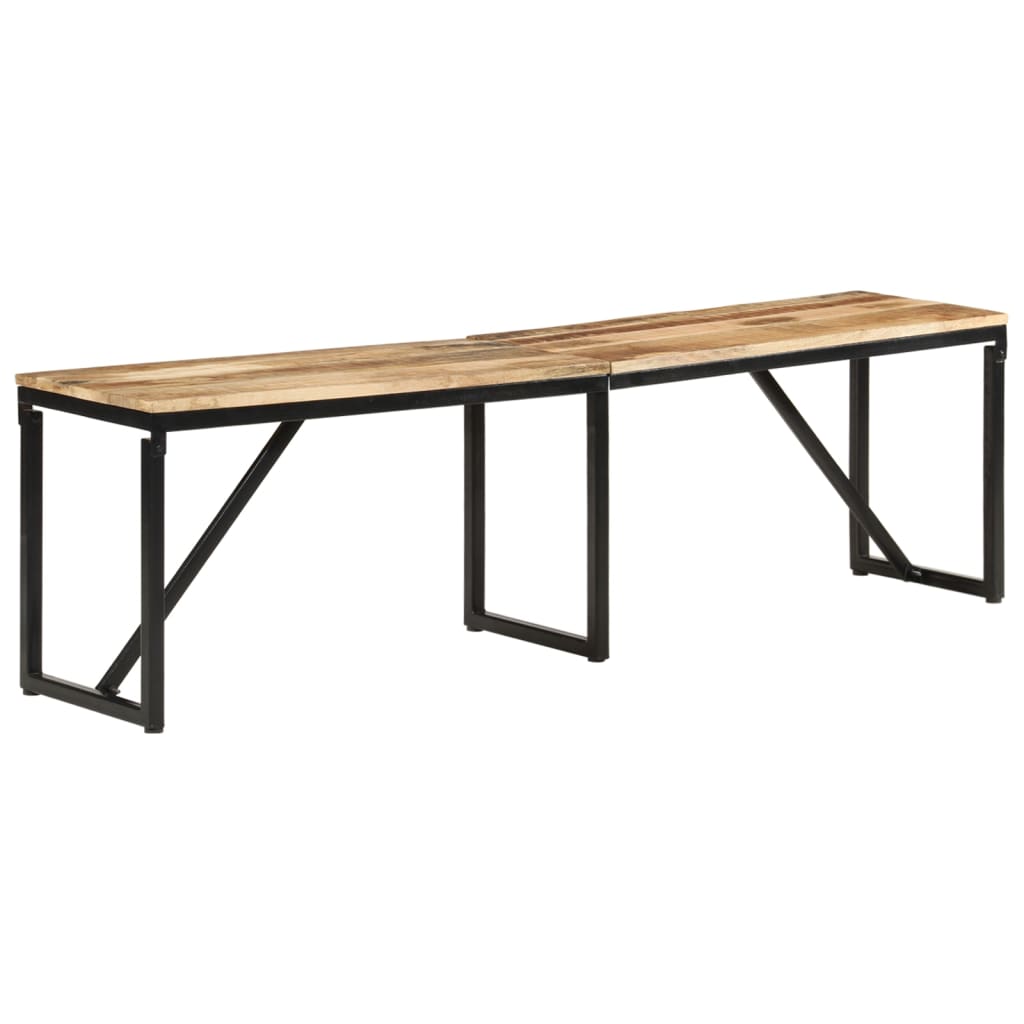 Πάγκος 160 x 35 x 46 εκ. από Μασίφ Ξύλο Μάνγκο