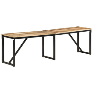 Πάγκος 160 x 35 x 46 εκ. από Μασίφ Ξύλο Μάνγκο