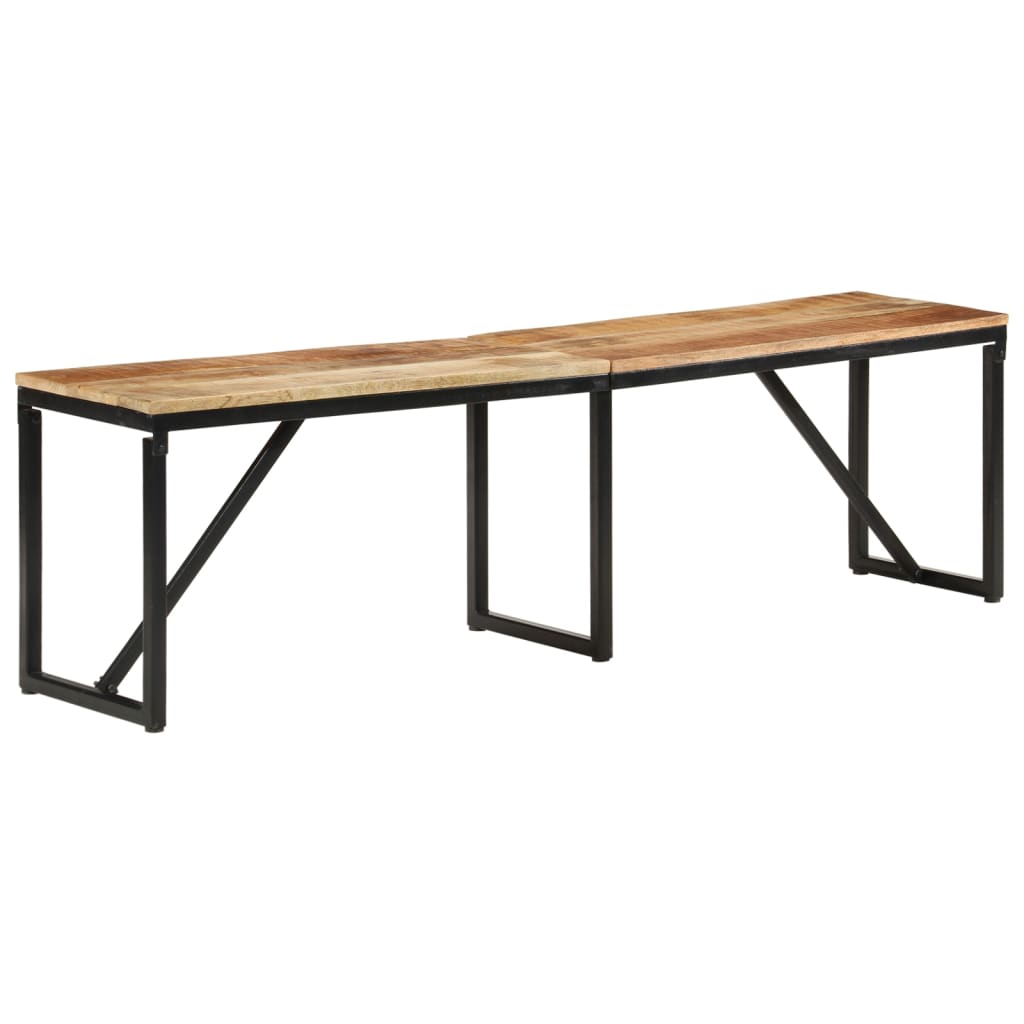 Πάγκος 160 x 35 x 46 εκ. από Μασίφ Ξύλο Μάνγκο