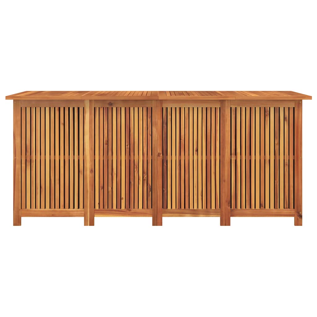 Μπαούλο Αποθήκευσης Κήπου 175x80x75 εκ. από Μασίφ Ξύλο Ακακίας